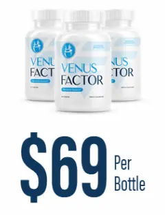 Venus Factor 3-bottle package with 90-day supply